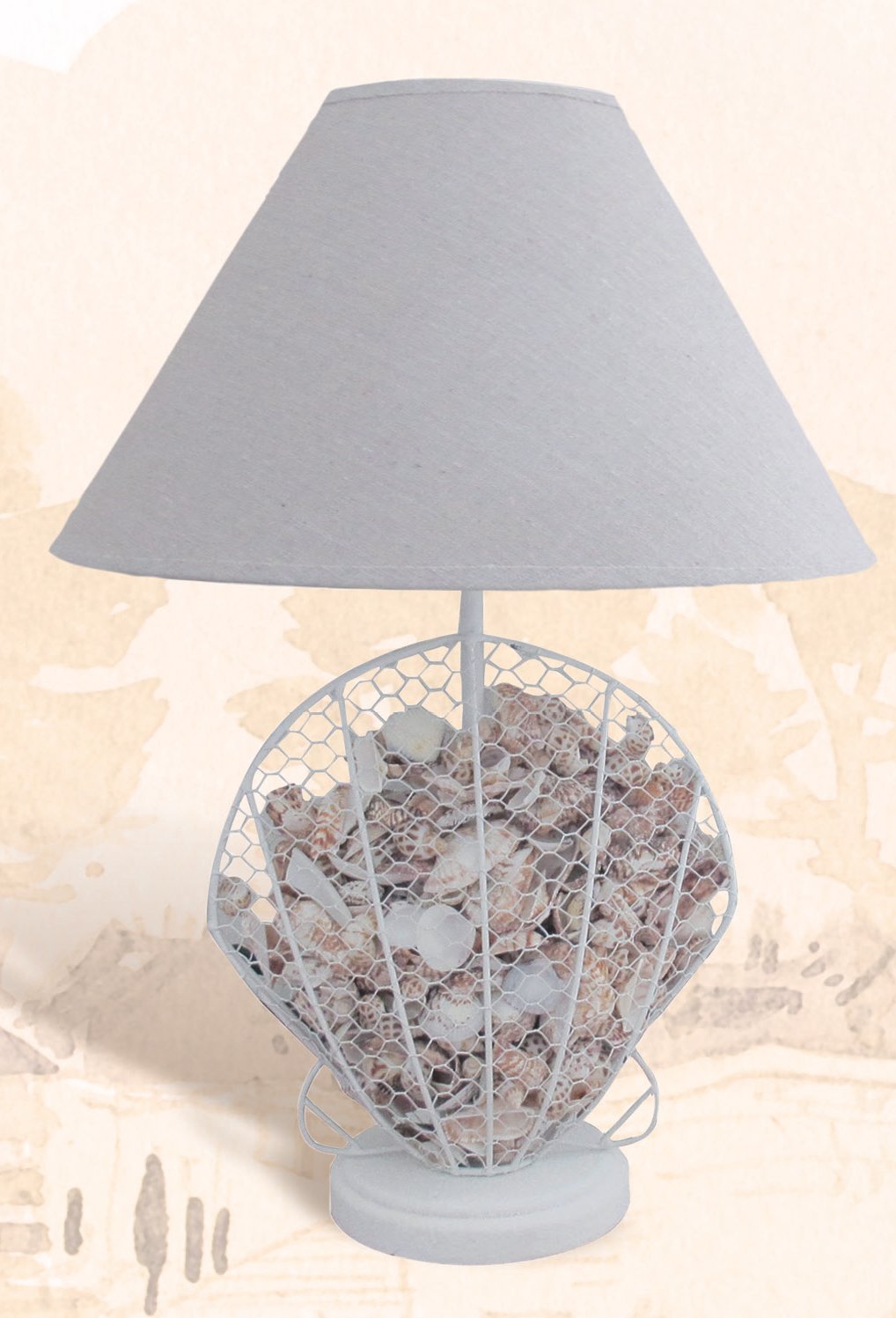Sea Shell Nautical Table Lamp