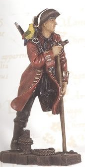 Peg Leg Pirate Nautical Figurine/Statue - DRH Nauticals