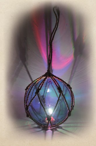 5" Blue Glass Nautical Buoy Float w/LED LightBall Floats,Decorative Fishing Floats,Fishing Floats,Float,Glass Balls,Glass Fishing Balls,Glass Fishing Float,Glass Float,Home,Home Décor Accents,Japanese Fishing Float,SH,spreadr-hidden