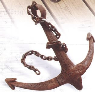 SH Decorative Styrofoam Anchor & ChainAnchor Bells,Anchor clocks,anchor mount,Anchors,Boat anchor,Brass anchor,Home,SH,Ships anchor,spreadr-hidden,Wall Sculptures,Wood Anchor,wooden anchors