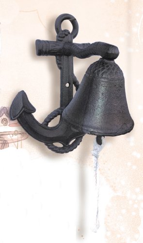 Rust Cast Iron Nautical Anchor BellAluminum Bells,Anchor Bells,Anchor clocks,anchor mount,Anchors,Bells,Boat anchor,Brass anchor,Brass Bells,Dinner Bell,Home,Home Décor Accents,Nautical Bells,Navy Bell,Outdoor Bells,SH,Ships anchor,Ships Bell,Ships Brass