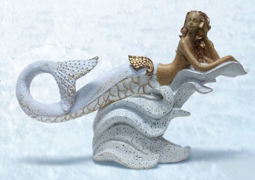 HS Nautical Mermaid Sculpture/Statuecast iron mermaid,Home,Mermaid Sculpture,mermaid statue,Mermaids,Polystone mermaid,SH,spreadr-hidden,Statues