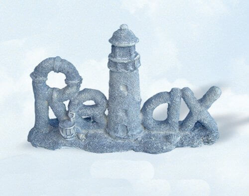 Relax 3D Blue Nautical Table Stand - DRH Nauticals