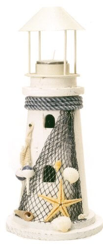 Lighthouse Candle Holder15" Lighted Lighthouse w/Lighthouse Accent,Candleholders,Decorative Lighthouse,Home,Light house,Lighted Lighthouse,Lighthouse,Lighthouse Accent,Lighthouse Decor,SH,spreadr-hidden,Tin Lighthouse,Wooden Lighthouse