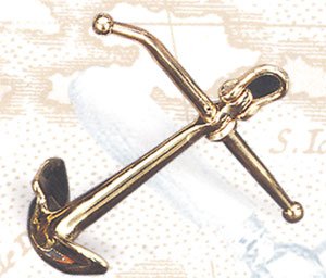 Brass Leaning Anchor Anchor Bells,Anchor clocks,anchor mount,Anchors,Boat anchor,Brass anchor,HighShine,Home,Home Décor Accents,Ships anchor,spreadr-hidden,Wood Anchor,wooden anchors