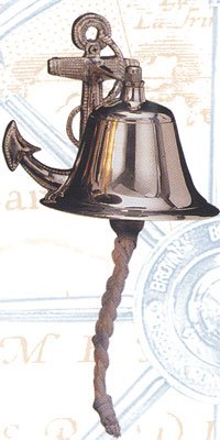 5" Polished Brass Fowled Anchor BellAluminum Bells,Anchor Bells,Anchor clocks,anchor mount,Anchors,Bells,Boat anchor,Brass anchor,Brass Bells,Chimes,Dinner Bell,Furniture,Nautical Bells,Navy Bell,Outdoor Bells,SH,Ships anchor,Ships Bell,Ships Brass Bells,