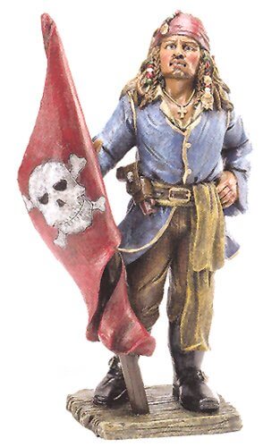 HS Pirate Holding Flag Nautical Figurine/StatueCollectible Figurines,Home,Nautical Pirate,Pirate chest,Pirate Frame,Pirate ship,Pirate Treasure,Pirate Treasure box,Pirates,SH,Ship Pirate,spreadr-hidden,Treasure chest