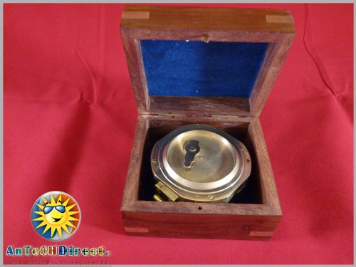 Solid Brass Brunton Pocket Style Compass W/ Wooden Box - Nautical CollectionBeach Decor,Brunton,Compasses,Nautical Decor,Nautical Decoration,Nautical Decorations,Nautical Home Decoration,Outdoors,spreadr-hidden,Tropical Items