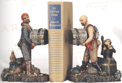 Nautical Pirate BookendsDecorative Bookends,Home,HS,Nautical Pirate,Pirate chest,Pirate Frame,Pirate ship,Pirate Treasure,Pirate Treasure box,Pirates,Ship Pirate,spreadr-hidden,Treasure chest