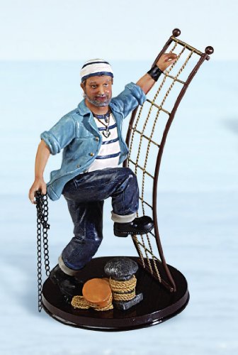 Sailor Climbing Net Nautical Figurine - DRH Nauticals