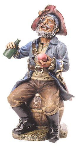 HS Pirate Drinking Rum Nautical Figurine/StatueCollectible Figurines,Home,Nautical Pirate,Pirate chest,Pirate Frame,Pirate ship,Pirate Treasure,Pirate Treasure box,Pirates,SH,Ship Pirate,spreadr-hidden,Treasure chest