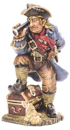 HS Pirate Looking Through Spyglass Nautical Figurine/StatueCollectible Figurines,Home,Nautical Pirate,Pirate chest,Pirate Frame,Pirate ship,Pirate Treasure,Pirate Treasure box,Pirates,SH,Ship Pirate,spreadr-hidden,Treasure chest