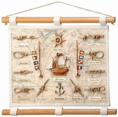 Canvas Knot Scroll Wall PlaqueAnchor Bells,Anchor clocks,anchor mount,Anchors,Beach Decor,Boat anchor,boat steering wheel,boat wheel,Brass anchor,brass ship wheel,Home,HS,Nautical Decor,Nautical Decoration,Nautical Decorations,Nautical Home Decoration,Nau