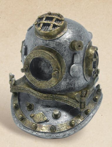 Dive Helmet Nautical Coin BankBeach Decor,Home,HS,Nautical Decor,Nautical Decoration,Nautical Decorations,Nautical Home Decoration,Nautical Wall Decor,spreadr-hidden,Tropical Items