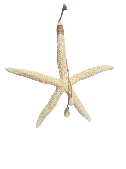 Pelican on Wood Pilings Nautical Statue with Hanging Starfish and Wood Anchor– Coastal Decor for Porch, Garden, or Poolside - Marine Bird Sculpture - Nautical Décor