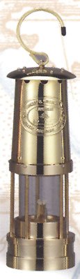 Brass Nautical Miner's Oil Lamp - DRH Nauticals