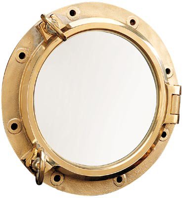 14" Heavy Duty Brass Nautical Porthole Window - DRH Nauticals