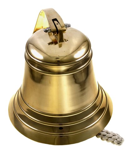 8" Nautical Brass Ship Bell - Maritime Dinner Bells - DRH Nauticals