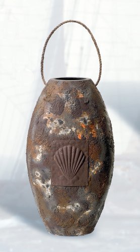 HS Antique Finish Nautical Beach Vase - DRH Nauticals