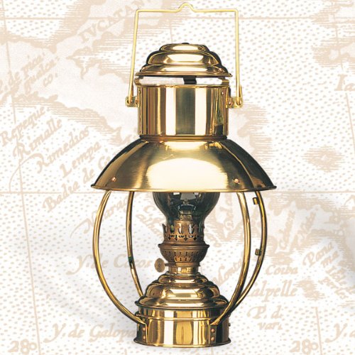 16.5" x 10" Hanging Oil Lamp - Nautical Lantern